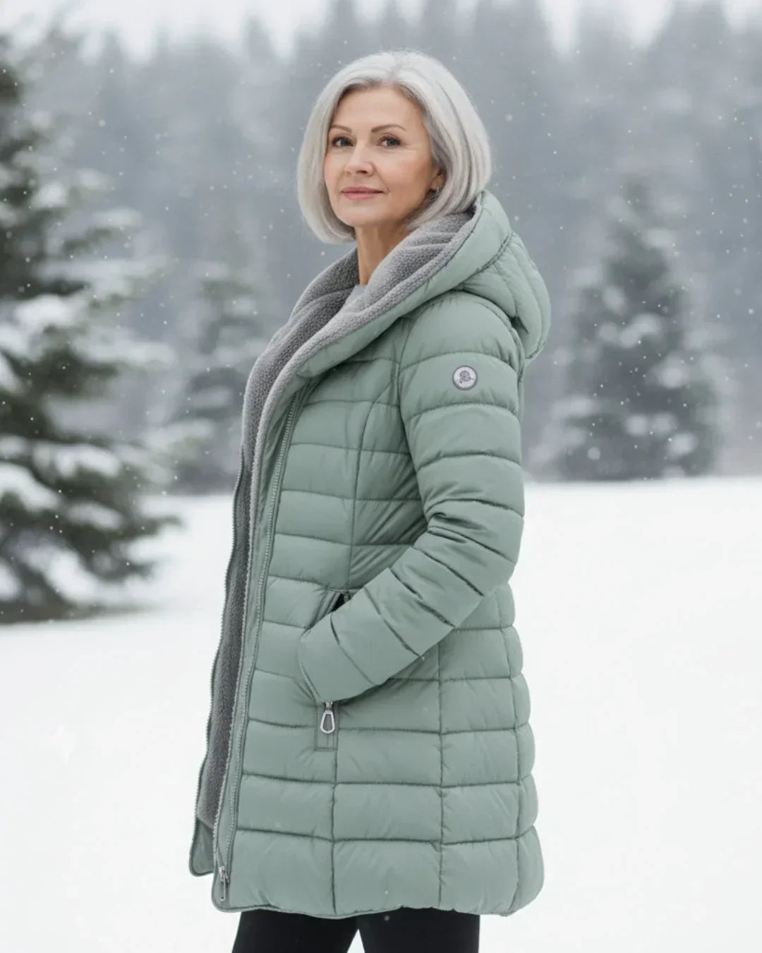 Olivia | Vatteret Vinterjakke