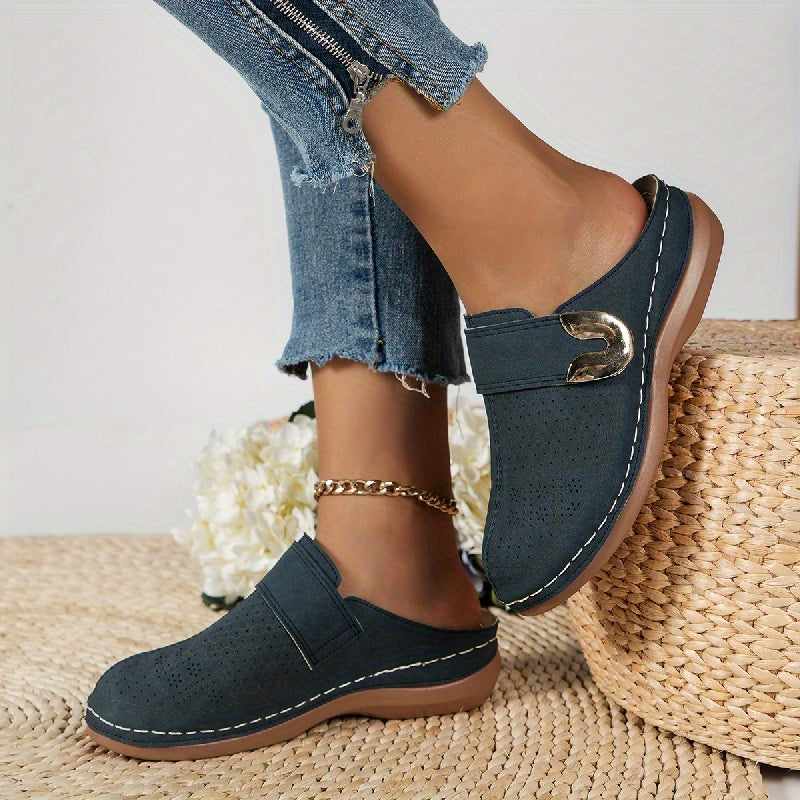 Theodora | Stilfulde Slip-On Mules med Ubesværet Komfort