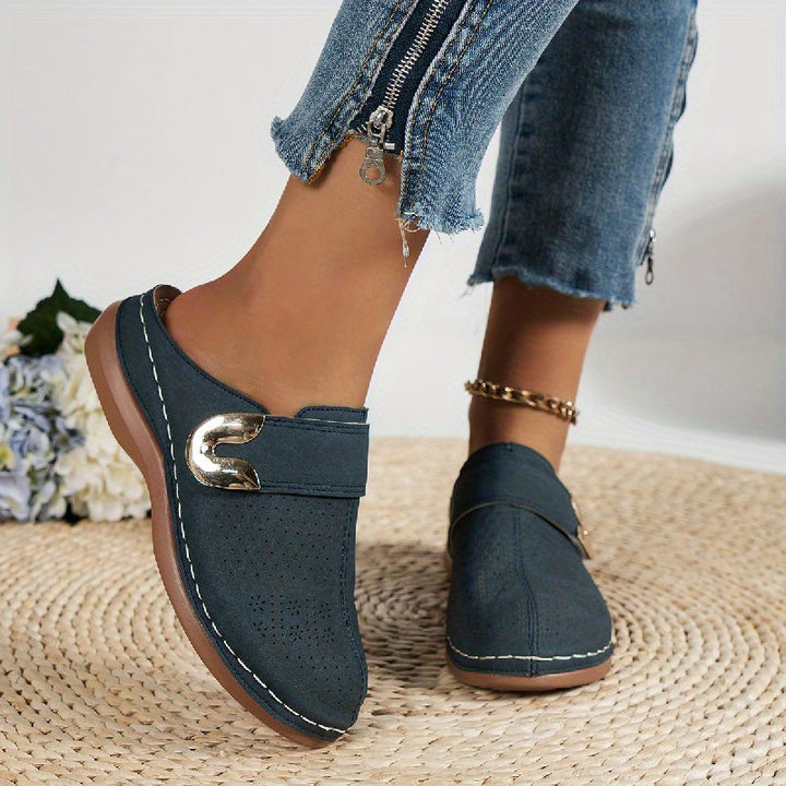 Theodora | Stilfulde Slip-On Mules med Ubesværet Komfort