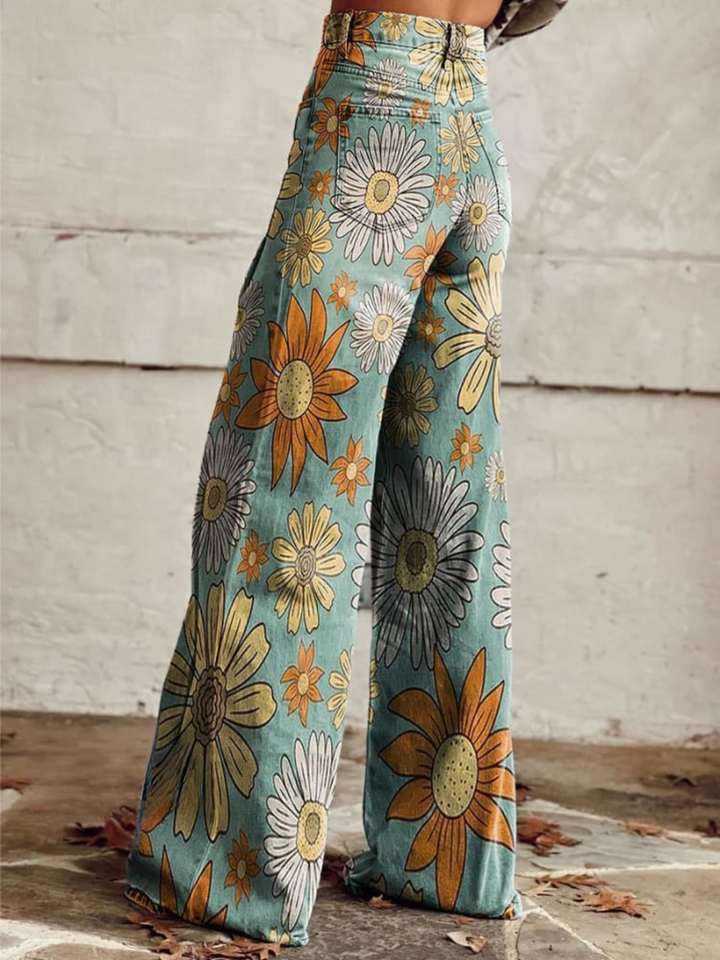 Ditte | Festival Bloom Bred-Bukser