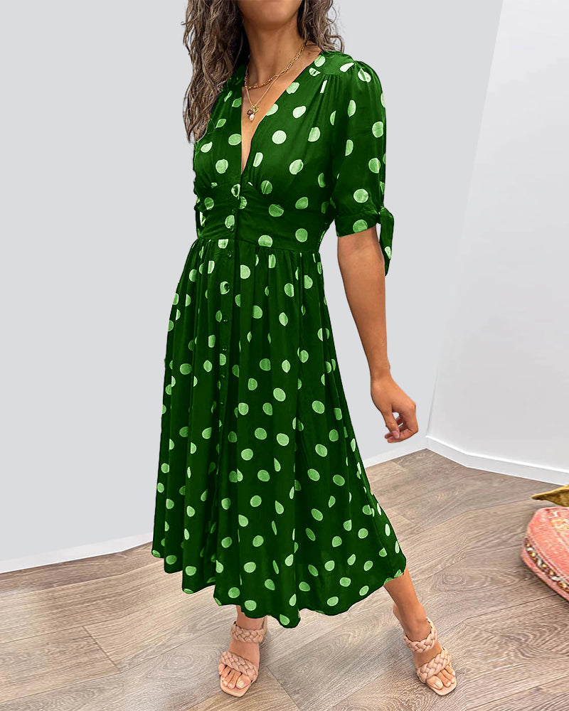 Josefin | Button-Down Midi Kjole