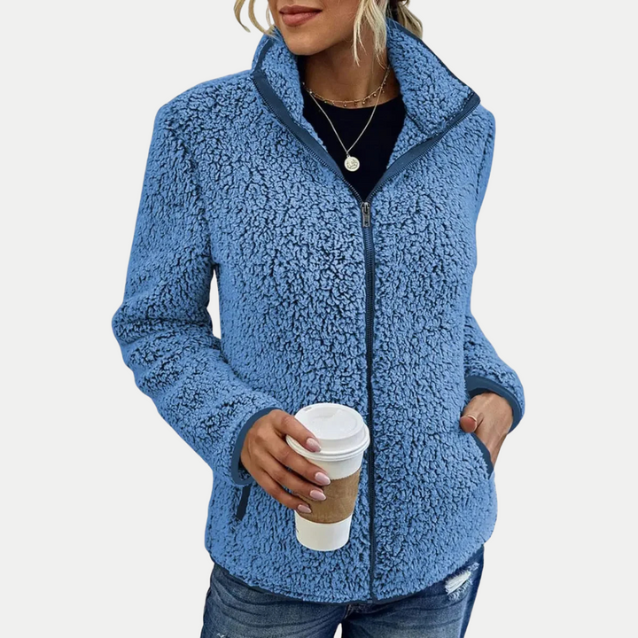 Katrine™ | Elegant Casual Fleecejakke