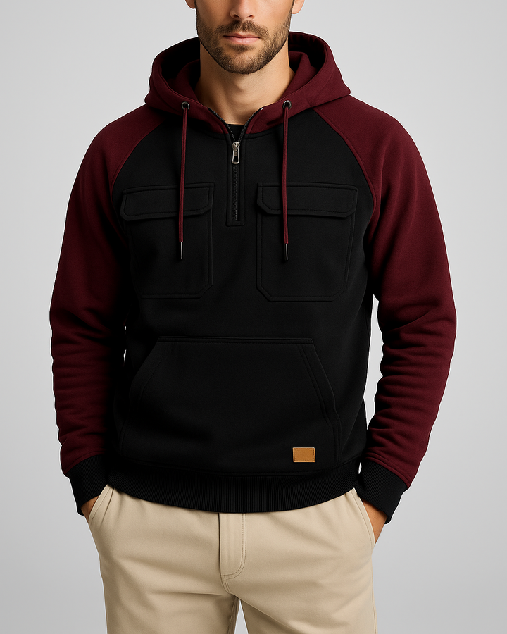 William | Multifunktionel Vinterhoodie
