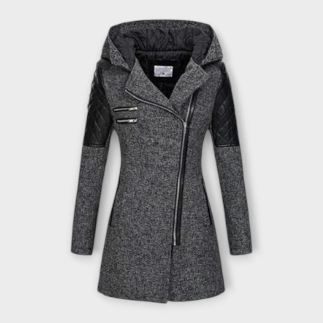 Freja™ | Elegant jakke med hætte
