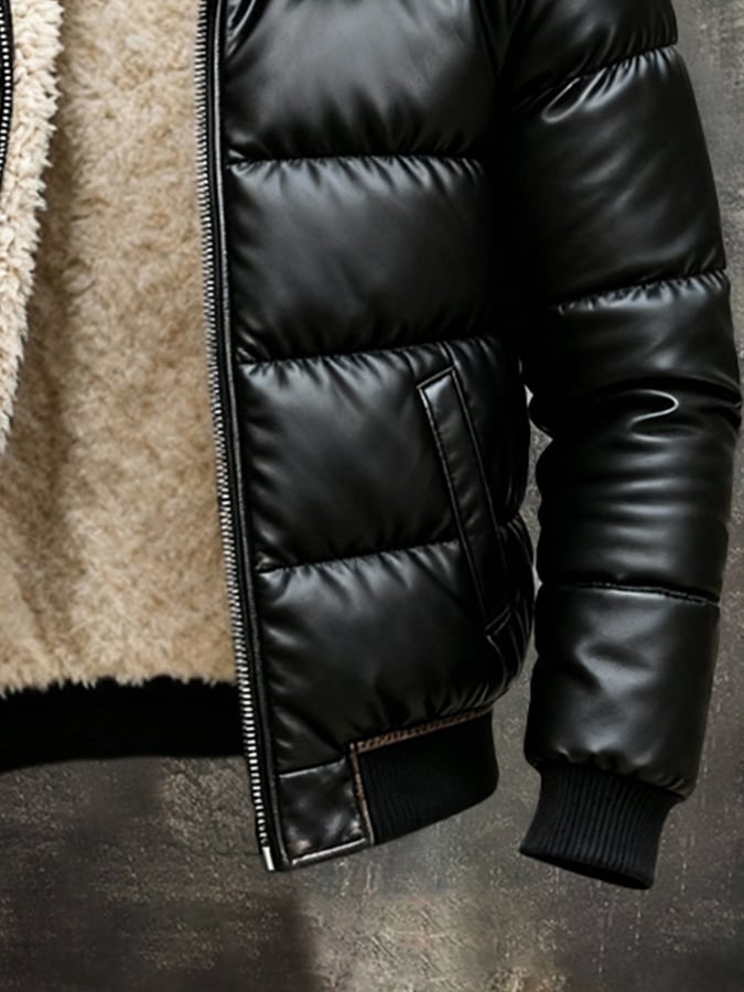 VICTOR VINTAGE™ | Varm polstret vest med vintage-look
