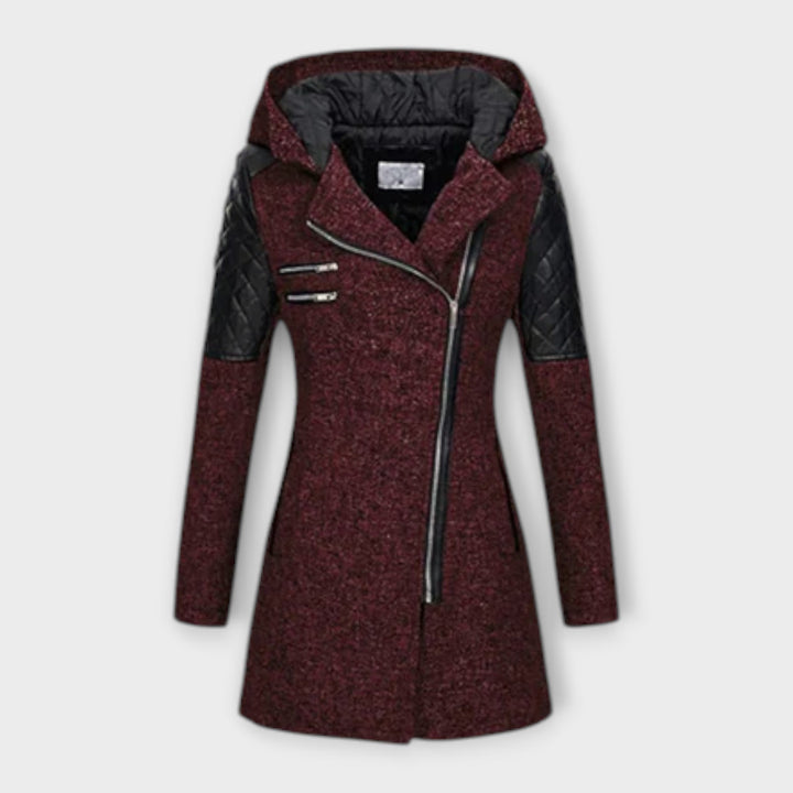 Freja™ | Elegant jakke med hætte