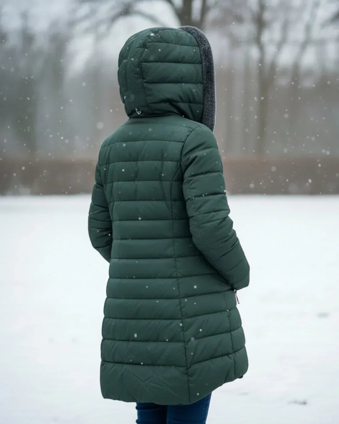 Olivia | Vatteret Vinterjakke