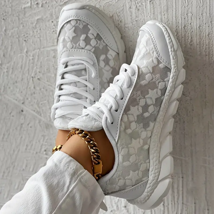 Augusta | Elegante sneakers af mesh