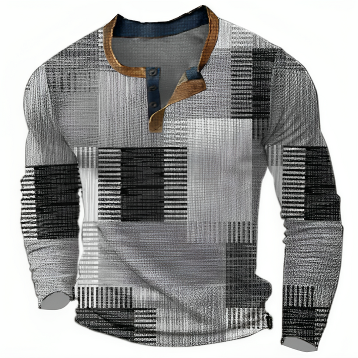 Luca™ | Farverig Langærmet Shirt