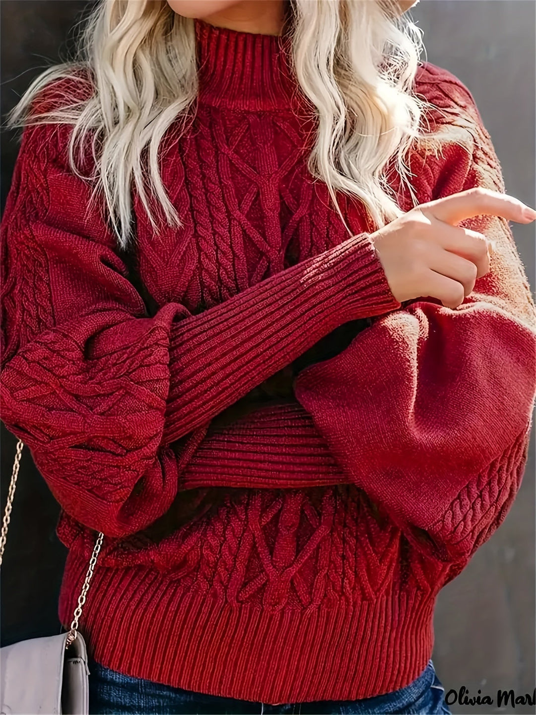 Linnea™ | Elegant sweater med fletmønster