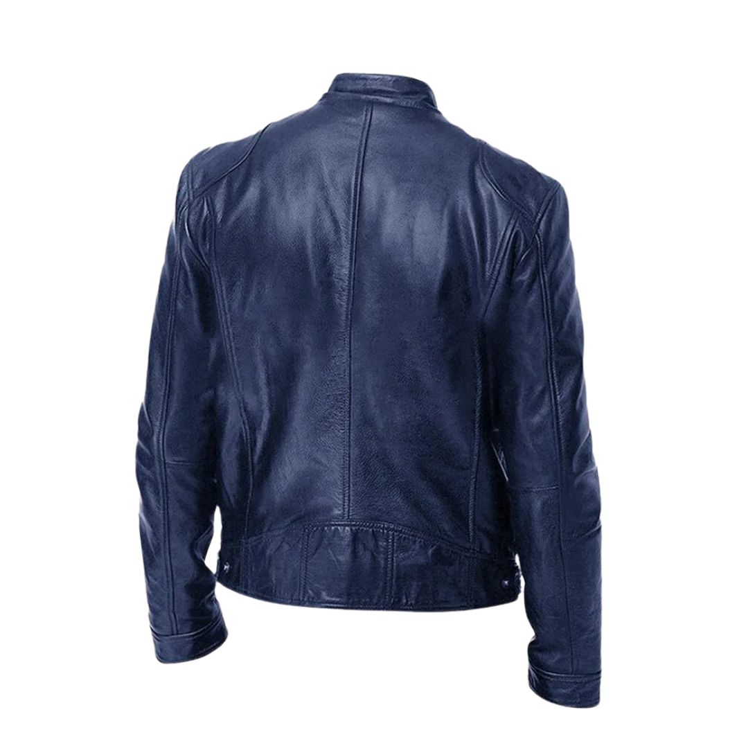 Lars™ | Casual Læderjakke