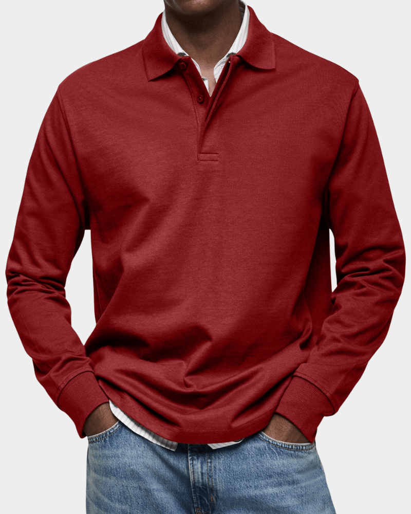 Lars™ | Komfortabel herrepolo