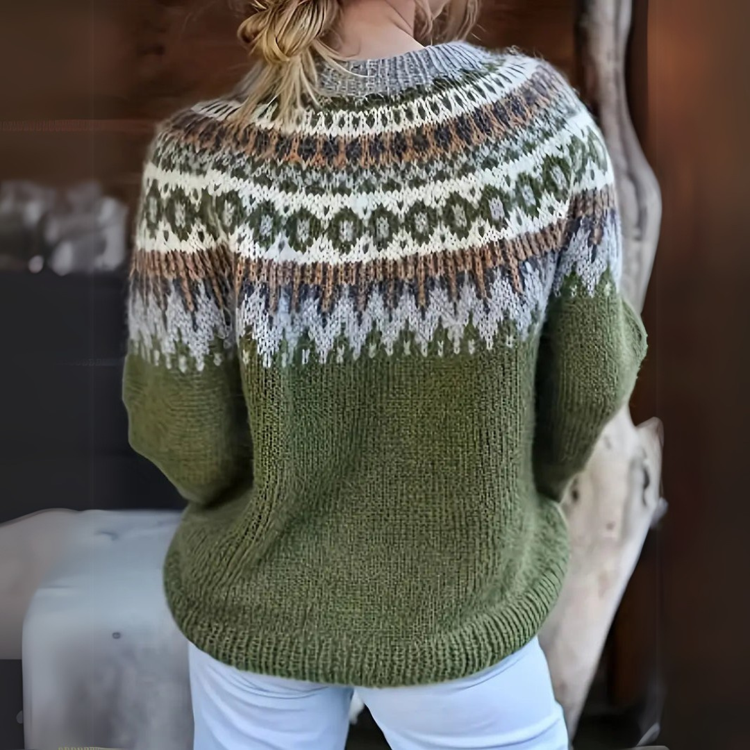 Doutzen | Blød trøje med print