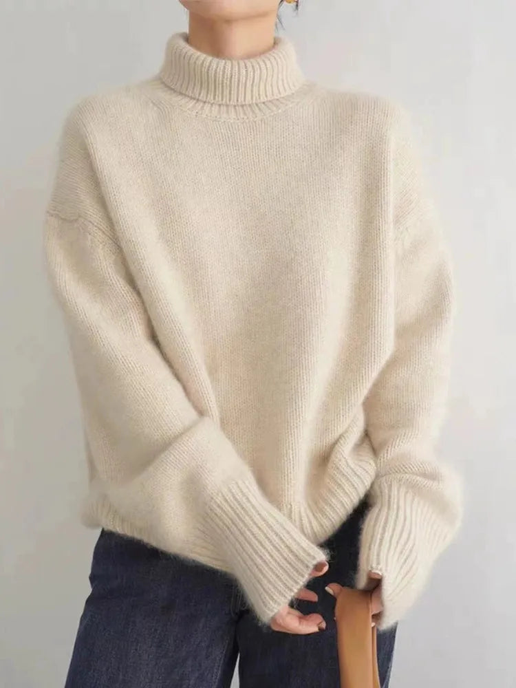 Isabella™ - Elegant Rullekravepullover