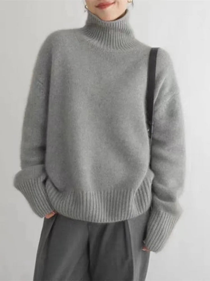 Isabella™ - Elegant Rullekravepullover