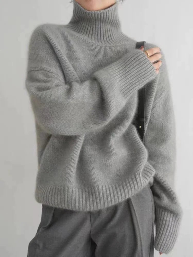 Isabella™ - Elegant Rullekravepullover