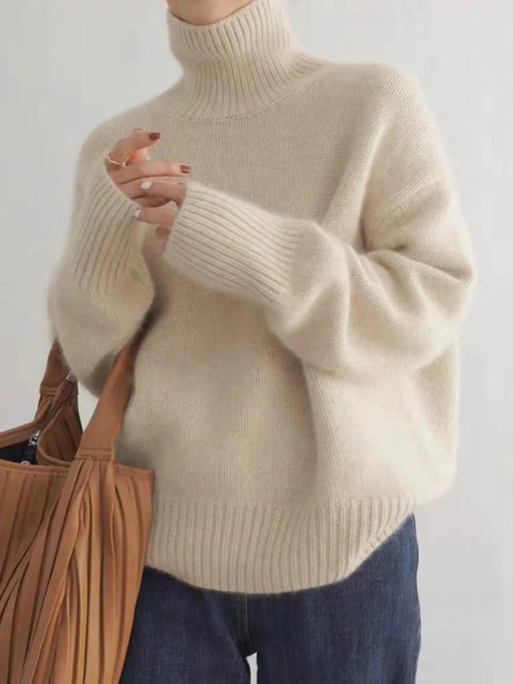 Isabella™ - Elegant Rullekravepullover
