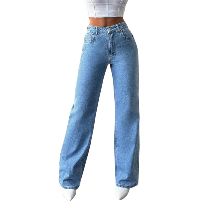 KARA™ – HØJTALJEDE JEANS MED LØS PASFORM