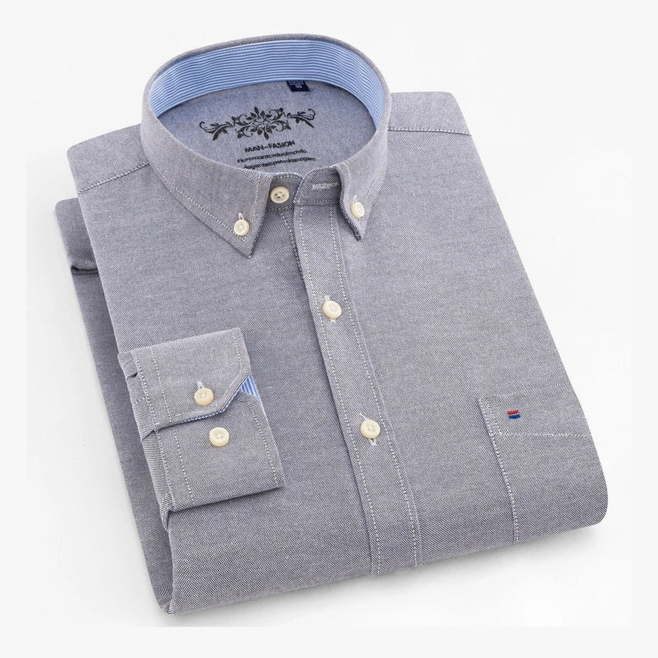 Liam™ | Elegant Bomuldsskjorte