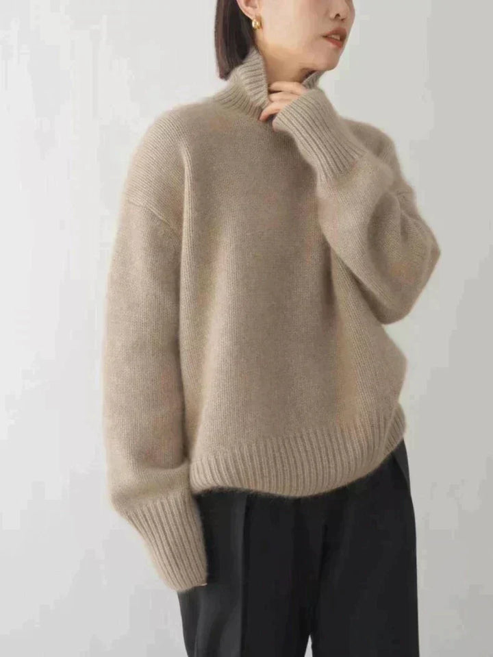 Isabella™ - Elegant Rullekravepullover
