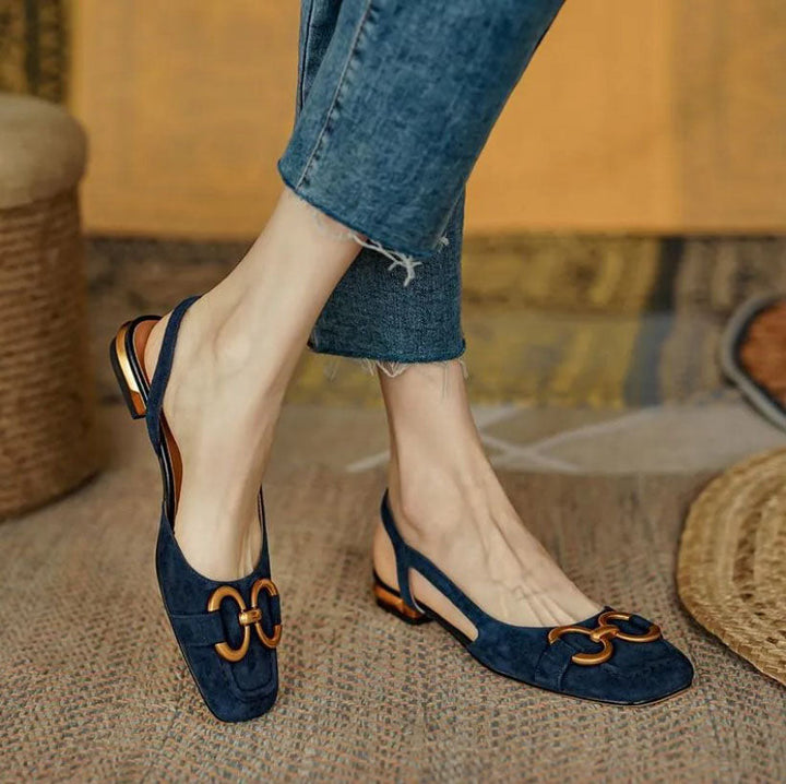 Mattea | Kvinders Slingback Flade Sko