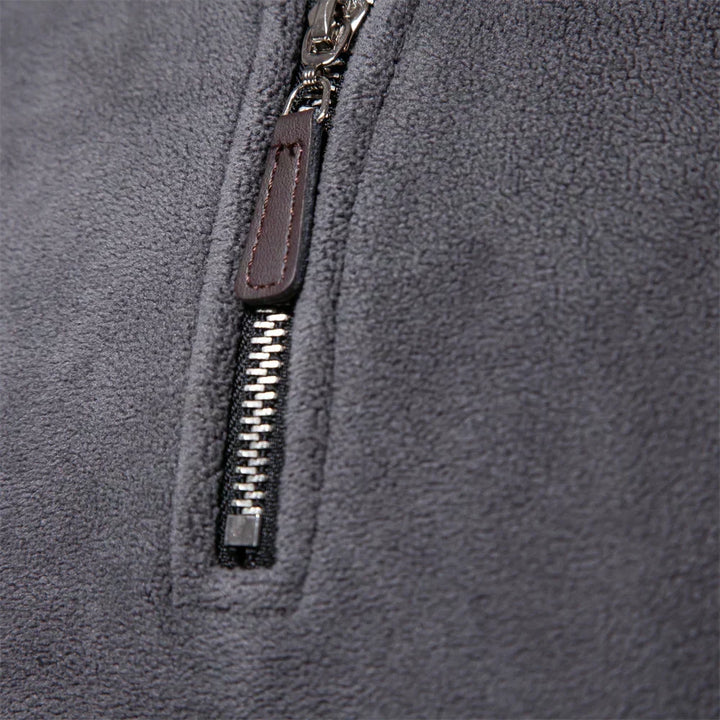 Henrik | Varm fleece krave sweatshirt