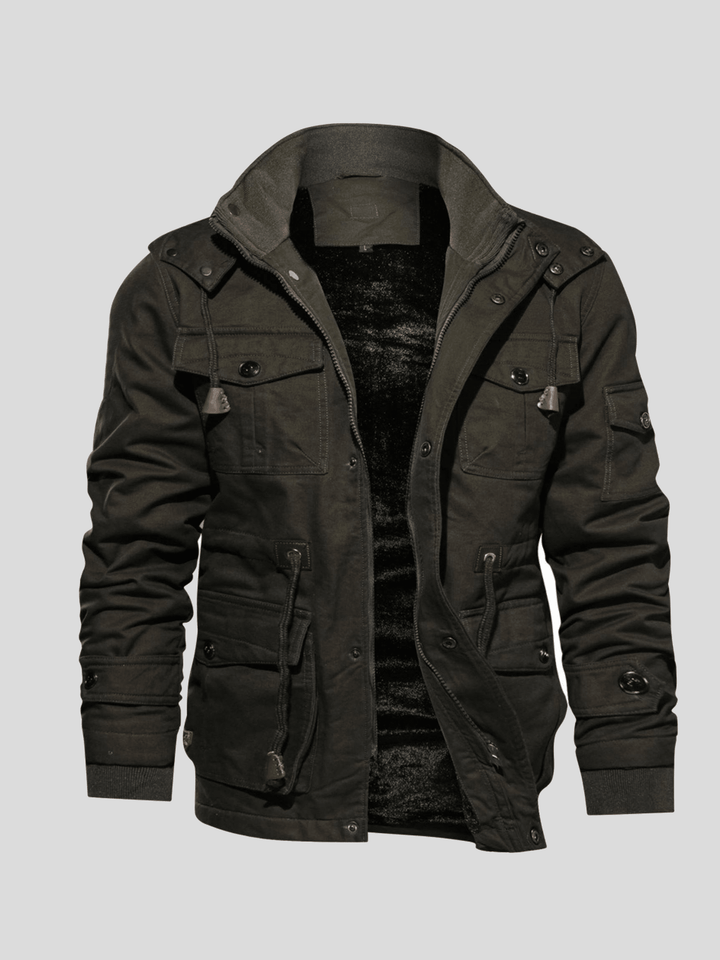 Tobias™ | Klassisk uld-peacoat