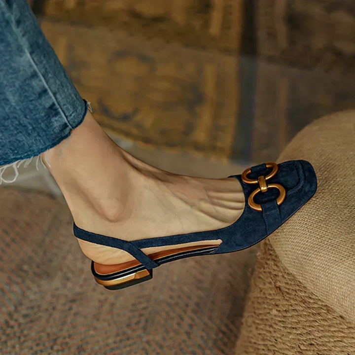 Mattea | Kvinders Slingback Flade Sko