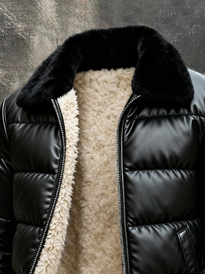 VICTOR VINTAGE™ | Varm polstret vest med vintage-look