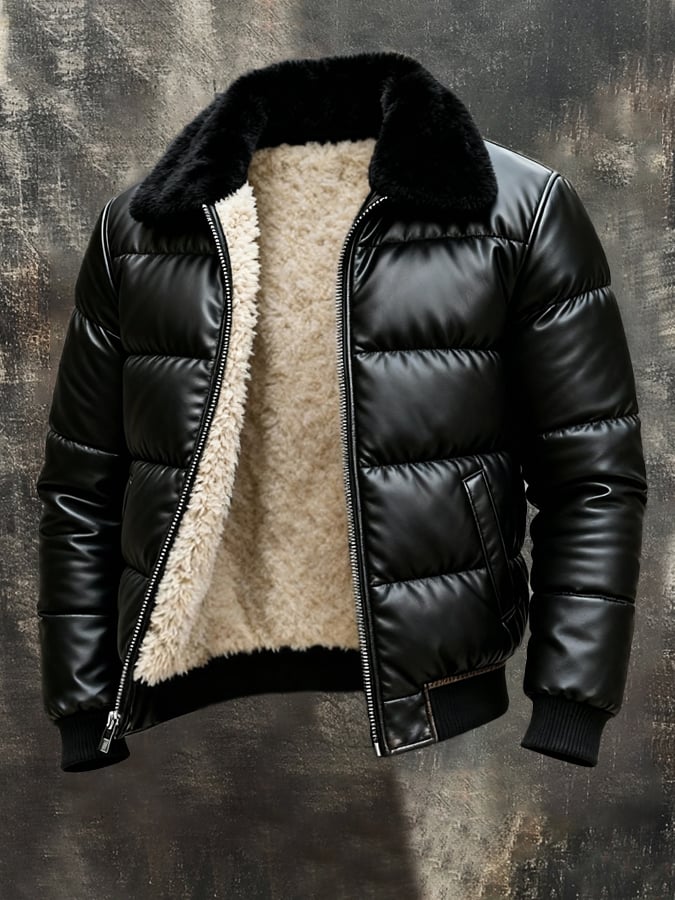 VICTOR VINTAGE™ | Varm polstret vest med vintage-look