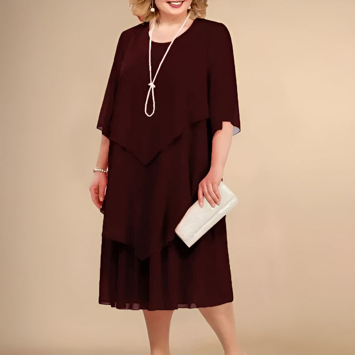 Katy | Elegant Lagdelt Kjole