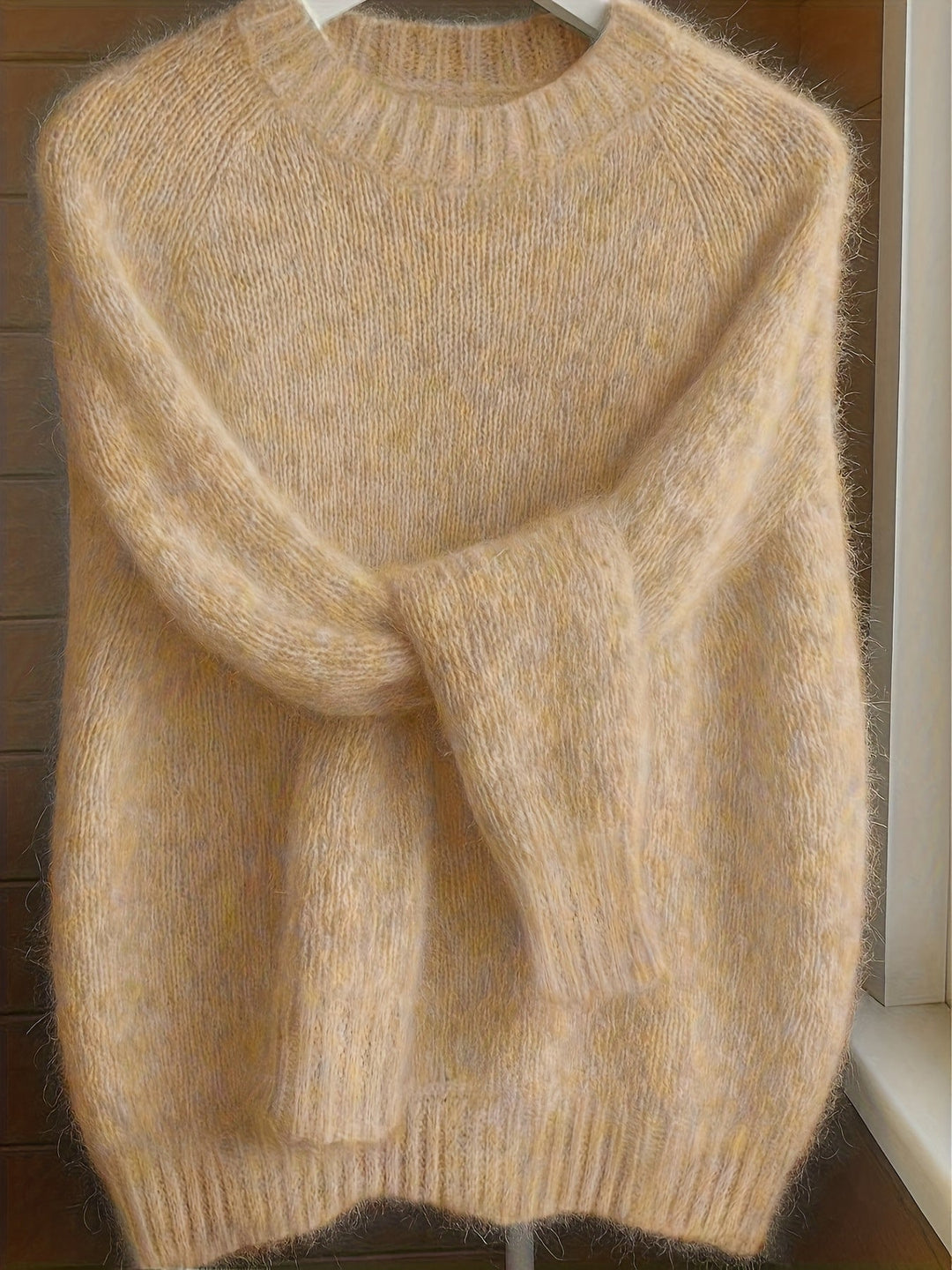 Elise | Elegant Forårssweater i Blød Mohair-Blend