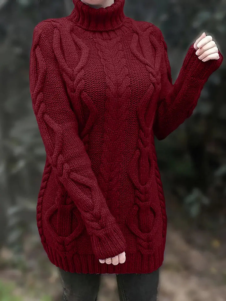 Livia™ | Strikket Rullekrave