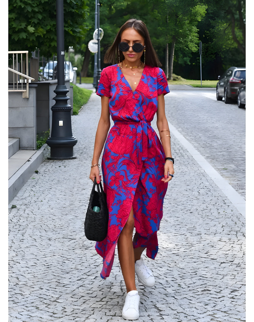 Lovise™ | Elegant Blomsterkjole