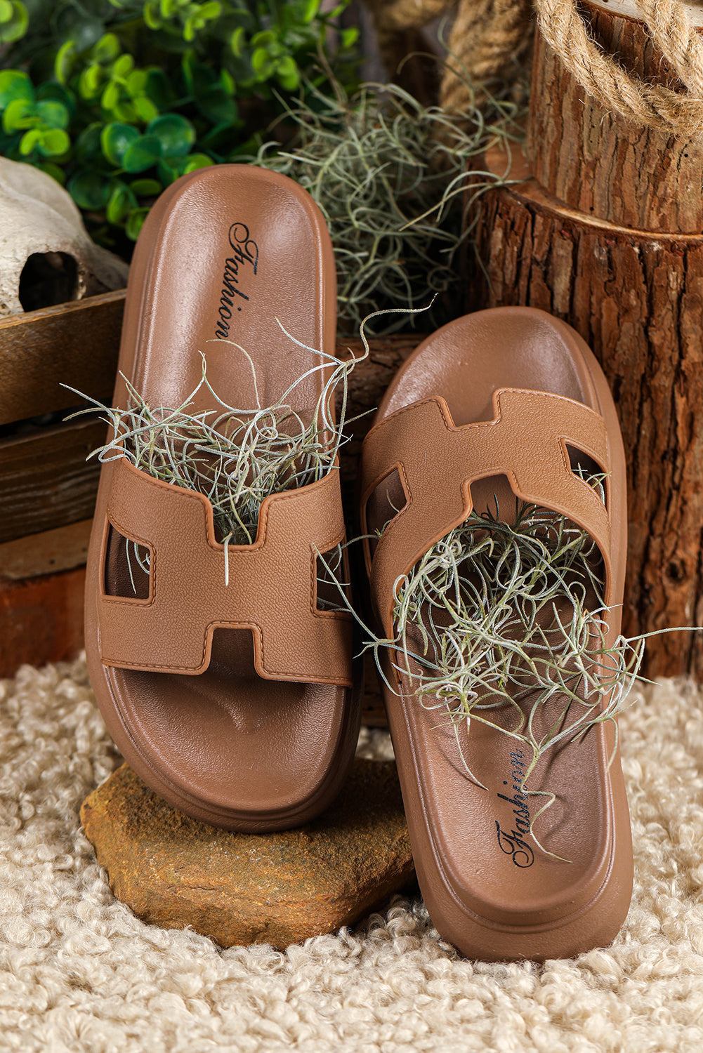 Nandine | Kvinders Sandaler med Blokdesign