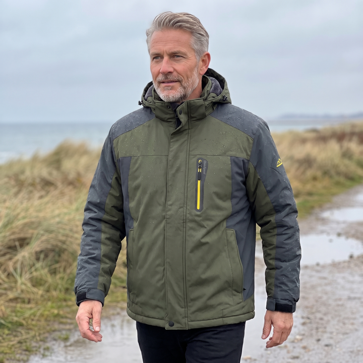 Erik™ | Vind- og Vandtæt Jakke med Hætte