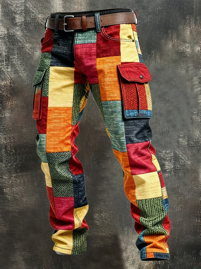 NOA™ | PATCHWORK CARGO-BUKSER TIL HERRER