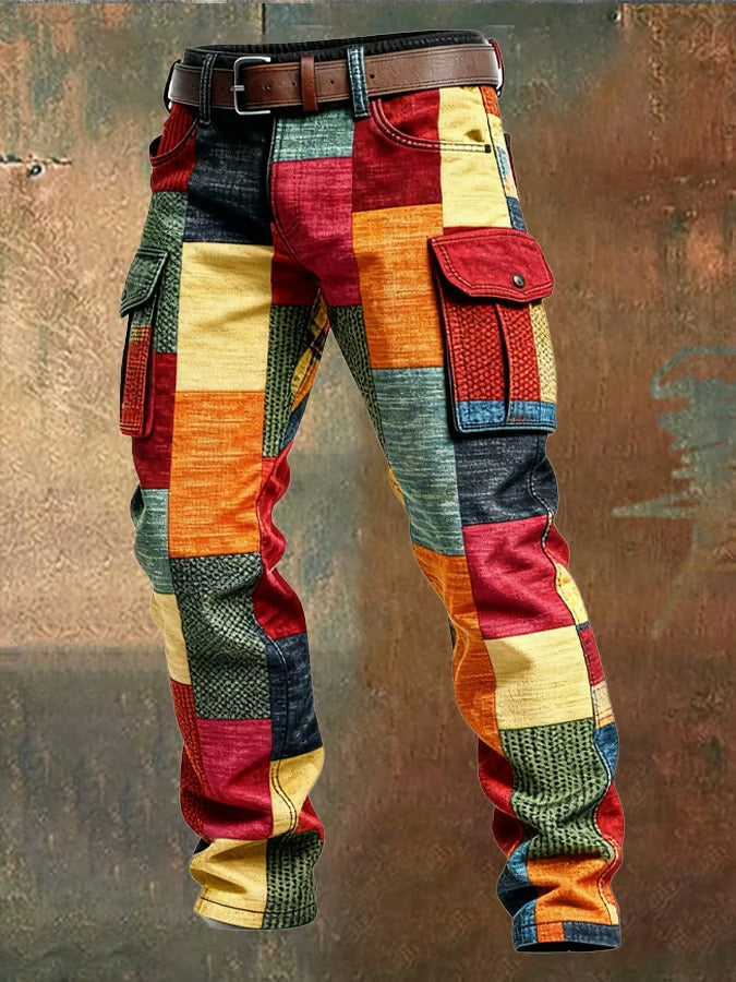 NOA™ | PATCHWORK CARGO-BUKSER TIL HERRER