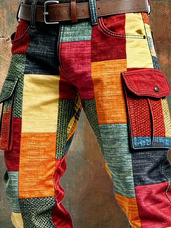 NOA™ | PATCHWORK CARGO-BUKSER TIL HERRER
