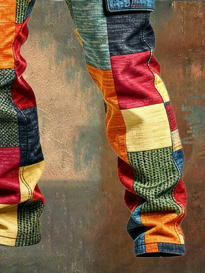 NOA™ | PATCHWORK CARGO-BUKSER TIL HERRER