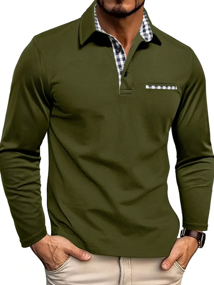 Roan™ | Langærmet Herrepolo