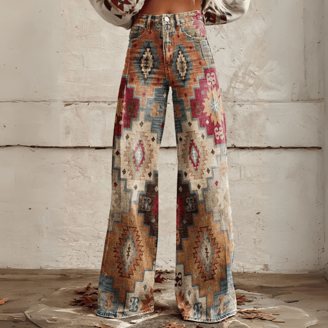 Mila™ | Vintage Brede Ben Jeans