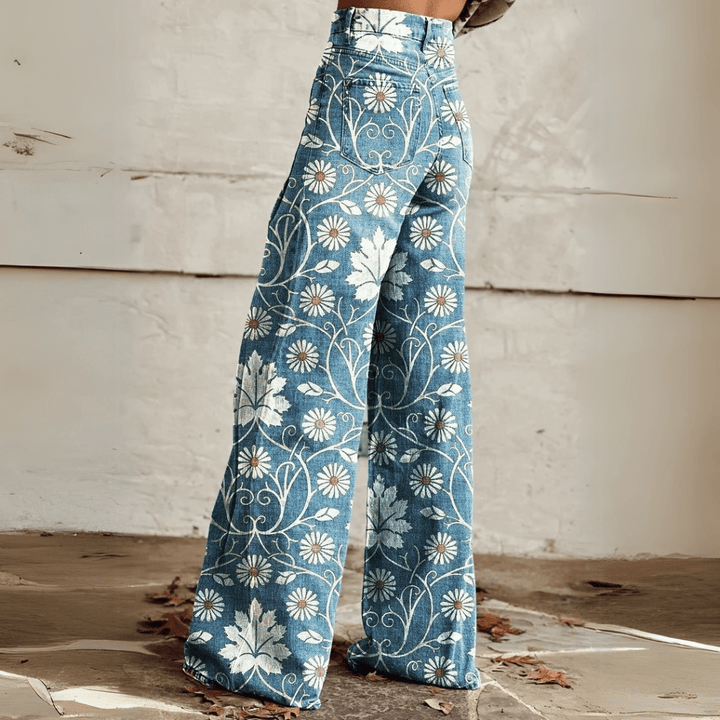 Mila™ | Vintage Brede Ben Jeans