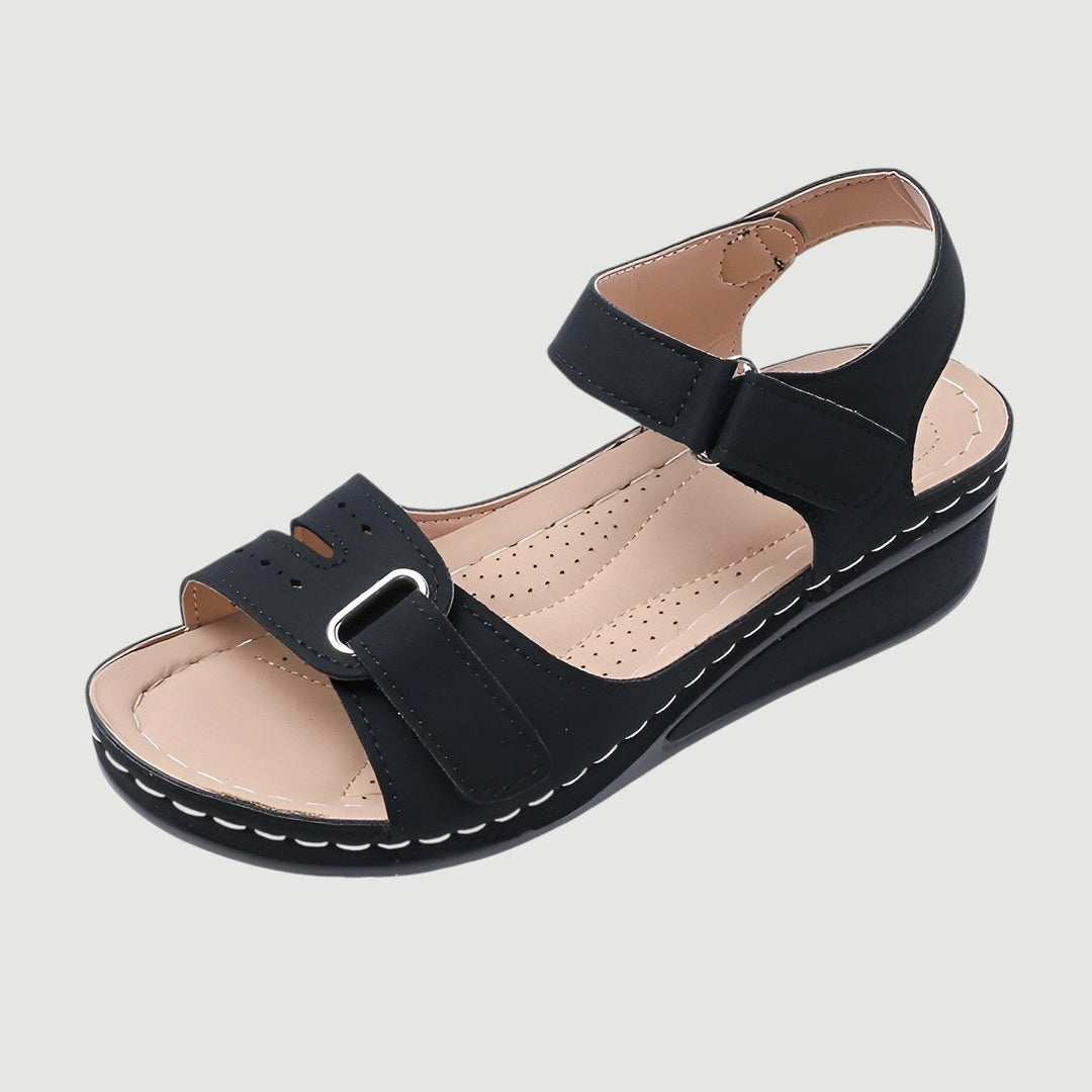 Sofie™ ortopædiske sandaler med kilehæl