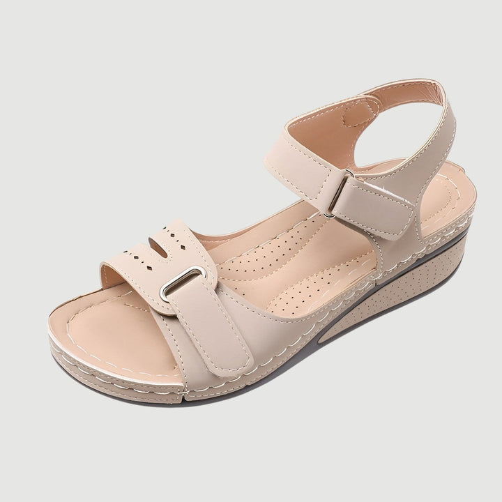 Sofie™ ortopædiske sandaler med kilehæl