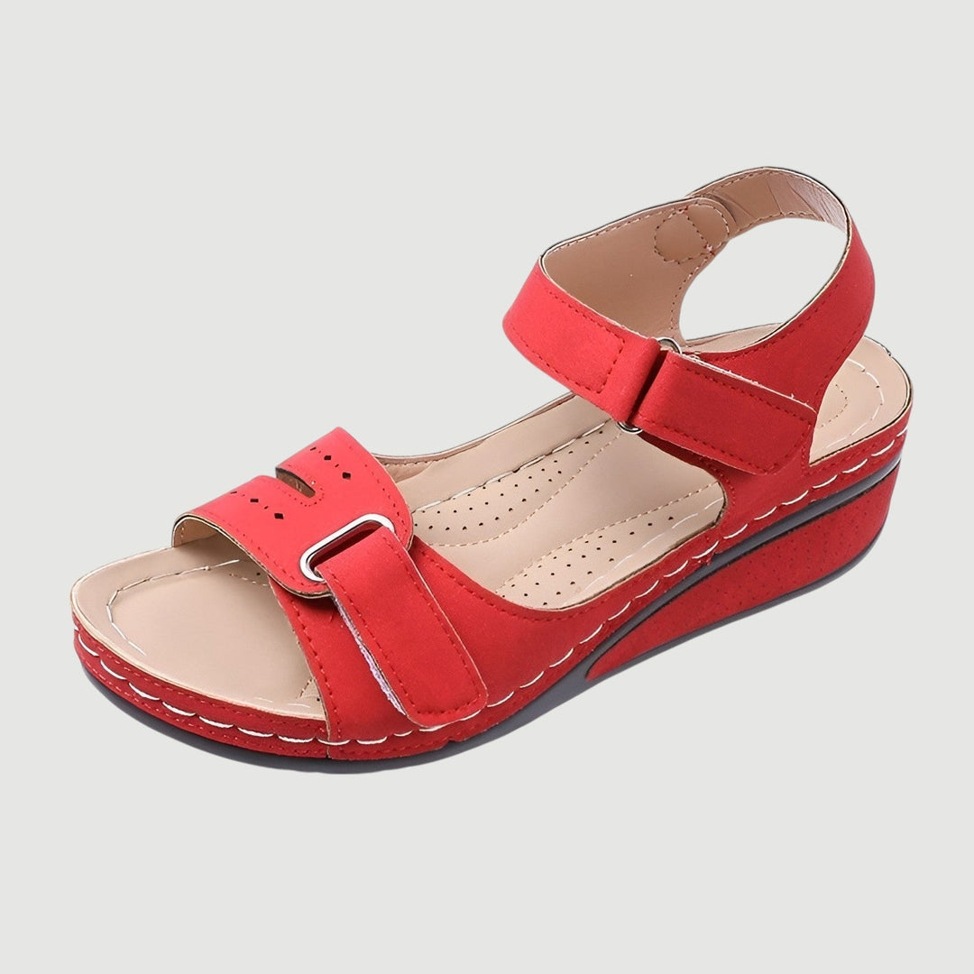 Sofie™ ortopædiske sandaler med kilehæl